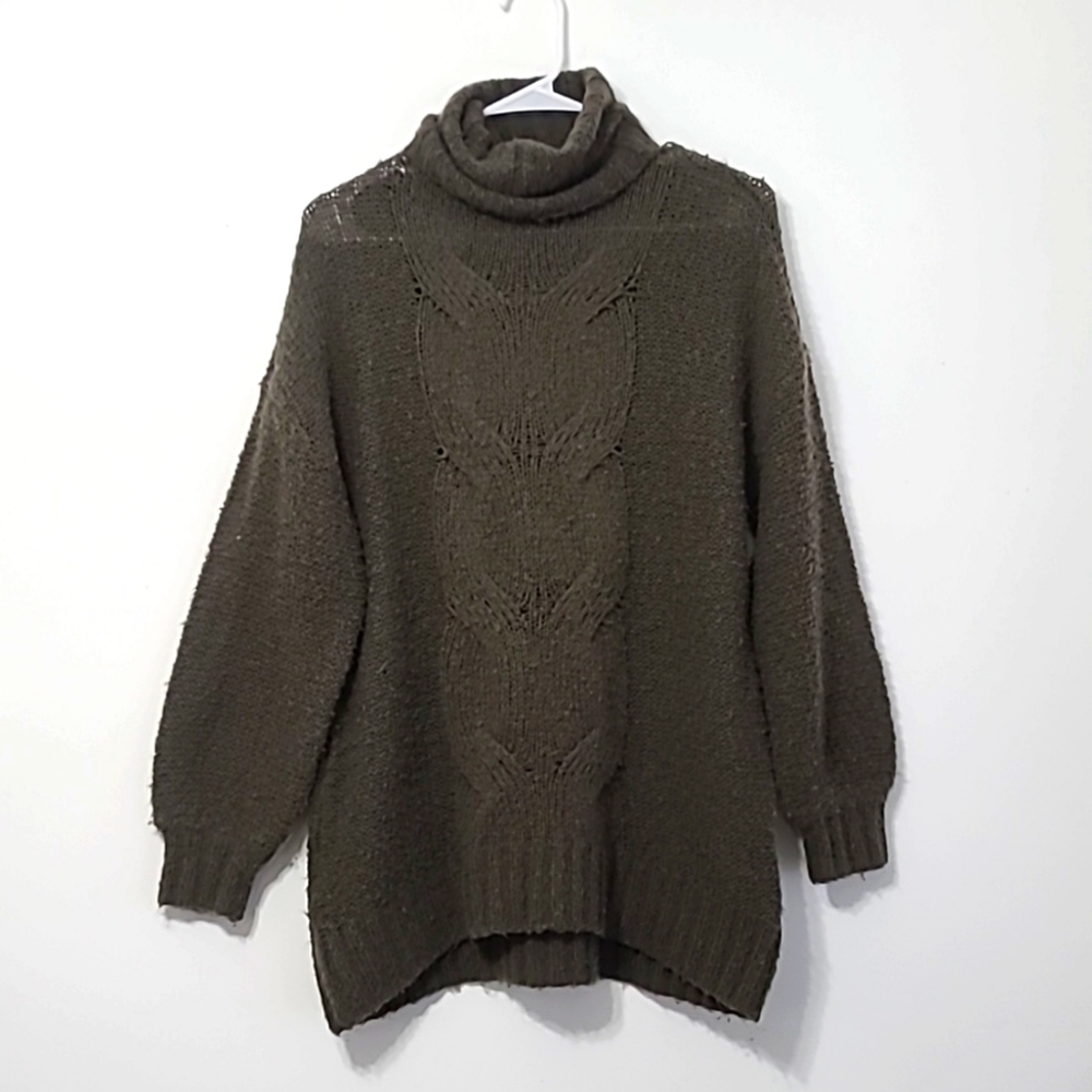 Aerie forest green turtleneck